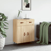 Thumbnail for Sideboard Sonoma-Eiche 69,5x34x90 cm Holzwerkstoff