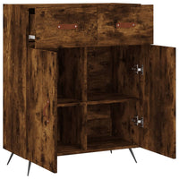 Thumbnail for Sideboard Räuchereiche 69,5x34x90 cm Holzwerkstoff