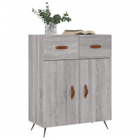 Thumbnail for Sideboard Grau Sonoma 69,5x34x90 cm Holzwerkstoff