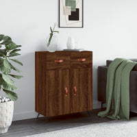 Thumbnail for Sideboard Braun Eichen-Optik 69,5x34x90 cm Holzwerkstoff