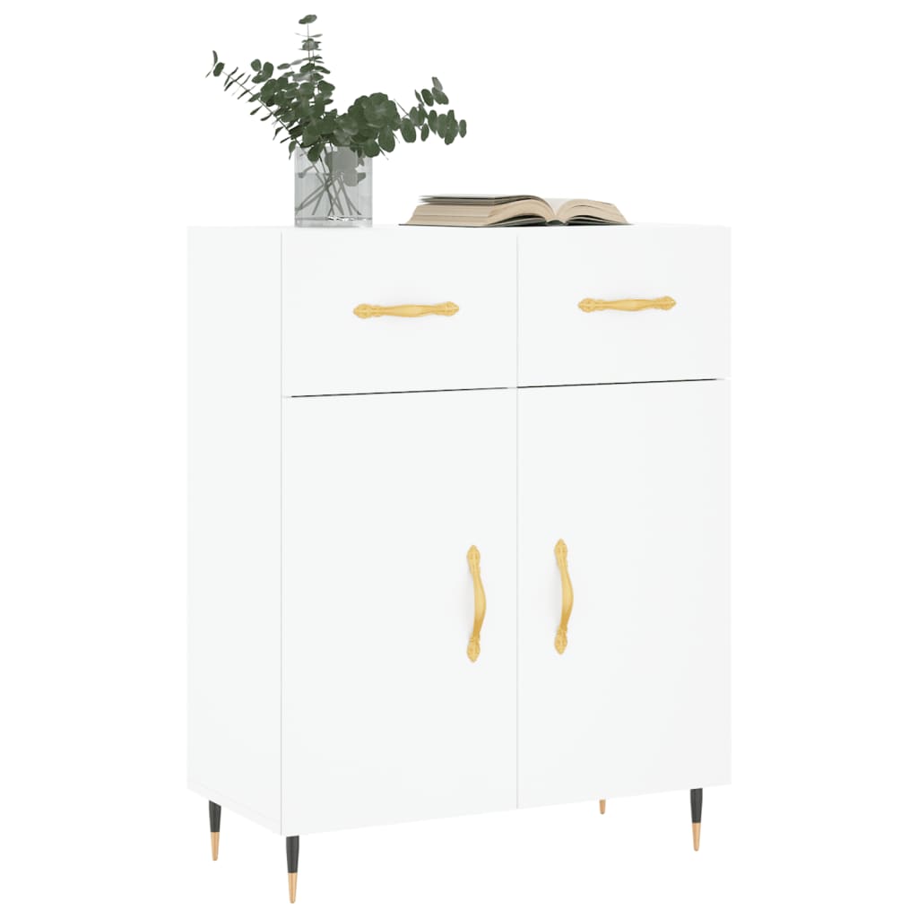 Sideboard Weiß 69,5x34x90 cm Holzwerkstoff