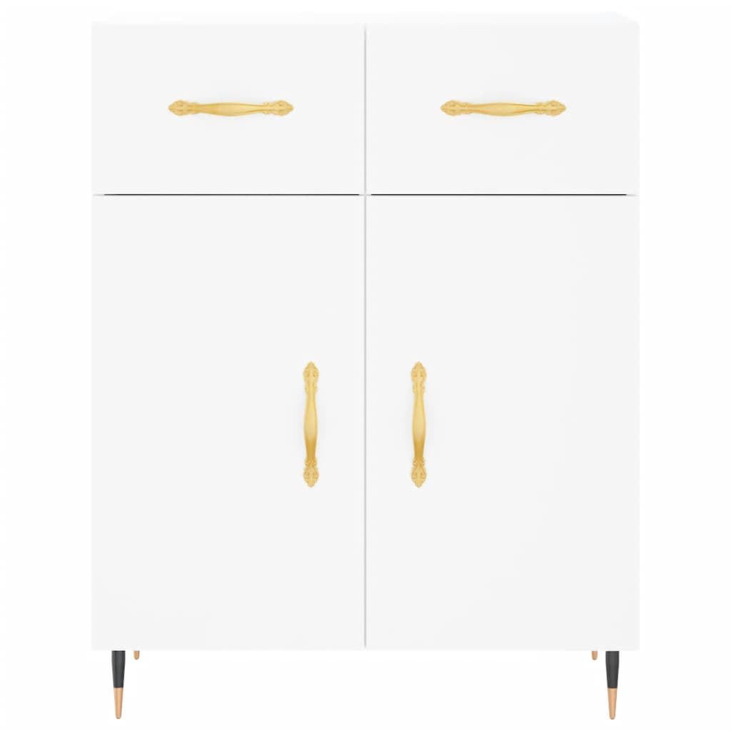 Sideboard Weiß 69,5x34x90 cm Holzwerkstoff