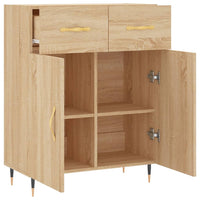 Thumbnail for Sideboard Sonoma-Eiche 69,5x34x90 cm Holzwerkstoff