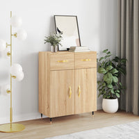 Thumbnail for Sideboard Sonoma-Eiche 69,5x34x90 cm Holzwerkstoff