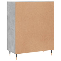Thumbnail for Sideboard Betongrau 69,5x34x90 cm Holzwerkstoff
