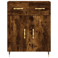 Thumbnail for Sideboard Räuchereiche 69,5x34x90 cm Holzwerkstoff