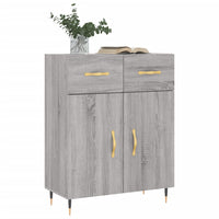 Thumbnail for Sideboard Grau Sonoma 69,5x34x90 cm Holzwerkstoff
