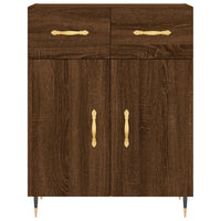 Thumbnail for Sideboard Braun Eichen-Optik 69,5x34x90 cm Holzwerkstoff