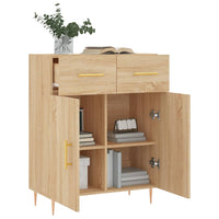 Thumbnail for Sideboard Sonoma-Eiche 69,5x34x90 cm Holzwerkstoff