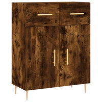 Thumbnail for Sideboard Räuchereiche 69,5x34x90 cm Holzwerkstoff