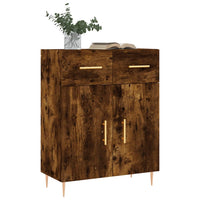 Thumbnail for Sideboard Räuchereiche 69,5x34x90 cm Holzwerkstoff