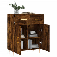 Thumbnail for Sideboard Räuchereiche 69,5x34x90 cm Holzwerkstoff