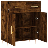 Thumbnail for Sideboard Räuchereiche 69,5x34x90 cm Holzwerkstoff