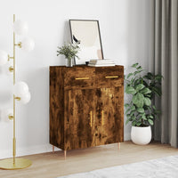 Thumbnail for Sideboard Räuchereiche 69,5x34x90 cm Holzwerkstoff