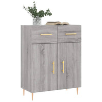Thumbnail for Sideboard Grau Sonoma 69,5x34x90 cm Holzwerkstoff