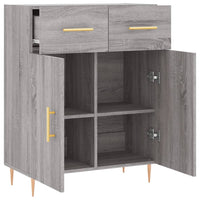 Thumbnail for Sideboard Grau Sonoma 69,5x34x90 cm Holzwerkstoff