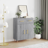 Thumbnail for Sideboard Grau Sonoma 69,5x34x90 cm Holzwerkstoff
