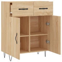 Thumbnail for Sideboard Sonoma-Eiche 69,5x34x90 cm Holzwerkstoff