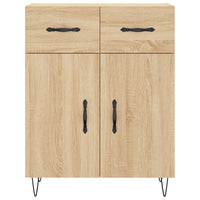 Thumbnail for Sideboard Sonoma-Eiche 69,5x34x90 cm Holzwerkstoff