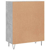 Thumbnail for Sideboard Betongrau 69,5x34x90 cm Holzwerkstoff