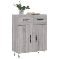 Thumbnail for Sideboard Grau Sonoma 69,5x34x90 cm Holzwerkstoff