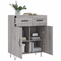 Thumbnail for Sideboard Grau Sonoma 69,5x34x90 cm Holzwerkstoff