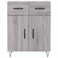 Thumbnail for Sideboard Grau Sonoma 69,5x34x90 cm Holzwerkstoff