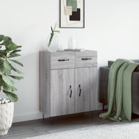 Thumbnail for Sideboard Grau Sonoma 69,5x34x90 cm Holzwerkstoff