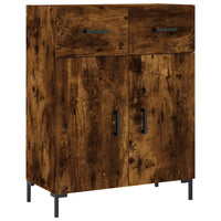 Thumbnail for Sideboard Räuchereiche 69,5x34x90 cm Holzwerkstoff