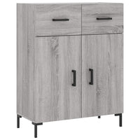 Thumbnail for Sideboard Grau Sonoma 69,5x34x90 cm Holzwerkstoff