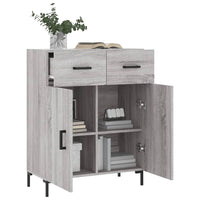Thumbnail for Sideboard Grau Sonoma 69,5x34x90 cm Holzwerkstoff