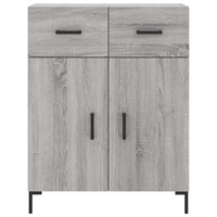 Thumbnail for Sideboard Grau Sonoma 69,5x34x90 cm Holzwerkstoff