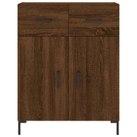 Thumbnail for Sideboard Braun Eichen-Optik 69,5x34x90 cm Holzwerkstoff