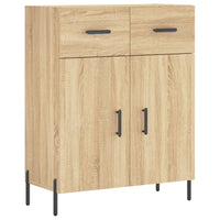Thumbnail for Sideboard Sonoma-Eiche 69,5x34x90 cm Holzwerkstoff