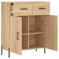 Thumbnail for Sideboard Sonoma-Eiche 69,5x34x90 cm Holzwerkstoff