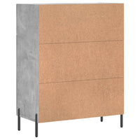 Thumbnail for Sideboard Betongrau 69,5x34x90 cm Holzwerkstoff