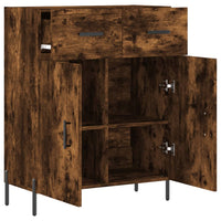 Thumbnail for Sideboard Räuchereiche 69,5x34x90 cm Holzwerkstoff
