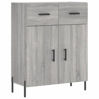 Thumbnail for Sideboard Grau Sonoma 69,5x34x90 cm Holzwerkstoff
