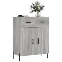 Thumbnail for Sideboard Grau Sonoma 69,5x34x90 cm Holzwerkstoff