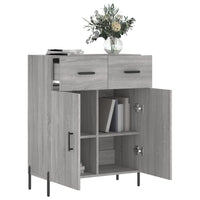Thumbnail for Sideboard Grau Sonoma 69,5x34x90 cm Holzwerkstoff