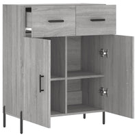 Thumbnail for Sideboard Grau Sonoma 69,5x34x90 cm Holzwerkstoff