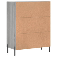 Thumbnail for Sideboard Grau Sonoma 69,5x34x90 cm Holzwerkstoff