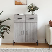 Thumbnail for Sideboard Grau Sonoma 69,5x34x90 cm Holzwerkstoff