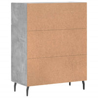 Thumbnail for Sideboard Betongrau 69,5x34x90 cm Holzwerkstoff