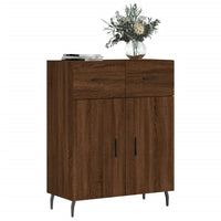 Thumbnail for Sideboard Braun Eichen-Optik 69,5x34x90 cm Holzwerkstoff