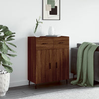 Thumbnail for Sideboard Braun Eichen-Optik 69,5x34x90 cm Holzwerkstoff