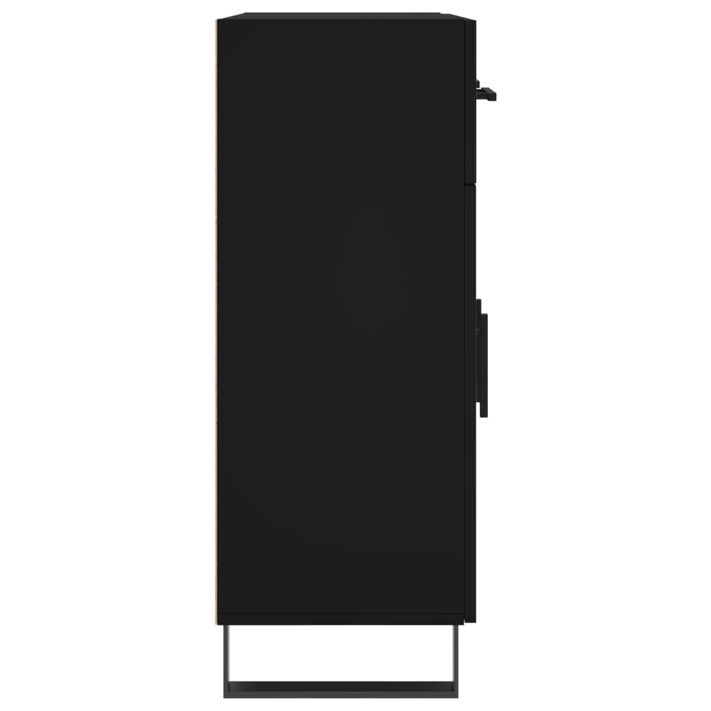 Sideboard Schwarz 69,5x34x90 cm Holzwerkstoff