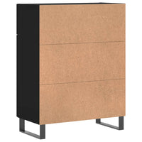Thumbnail for Sideboard Schwarz 69,5x34x90 cm Holzwerkstoff