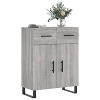 Thumbnail for Sideboard Grau Sonoma 69,5x34x90 cm Holzwerkstoff