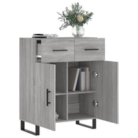 Thumbnail for Sideboard Grau Sonoma 69,5x34x90 cm Holzwerkstoff
